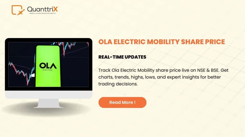 ola electric mobility share price