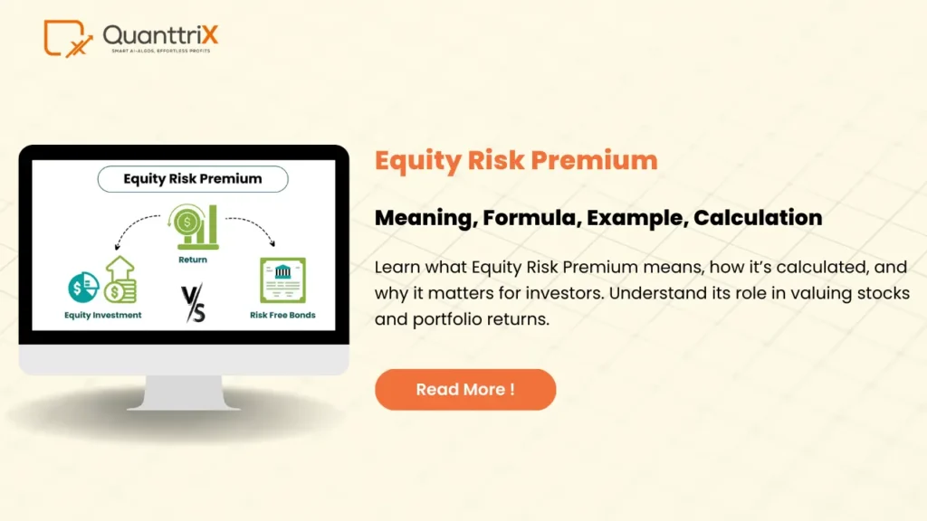 Equity Risk Premium: Meaning, Formula, Example, Calculation 1 Equity Risk Premium