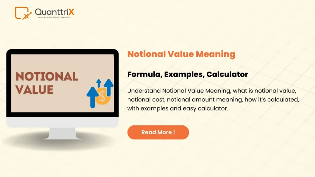 Notional Value Meaning, Formula, Examples, Calculator 1 Notional Value Meaning