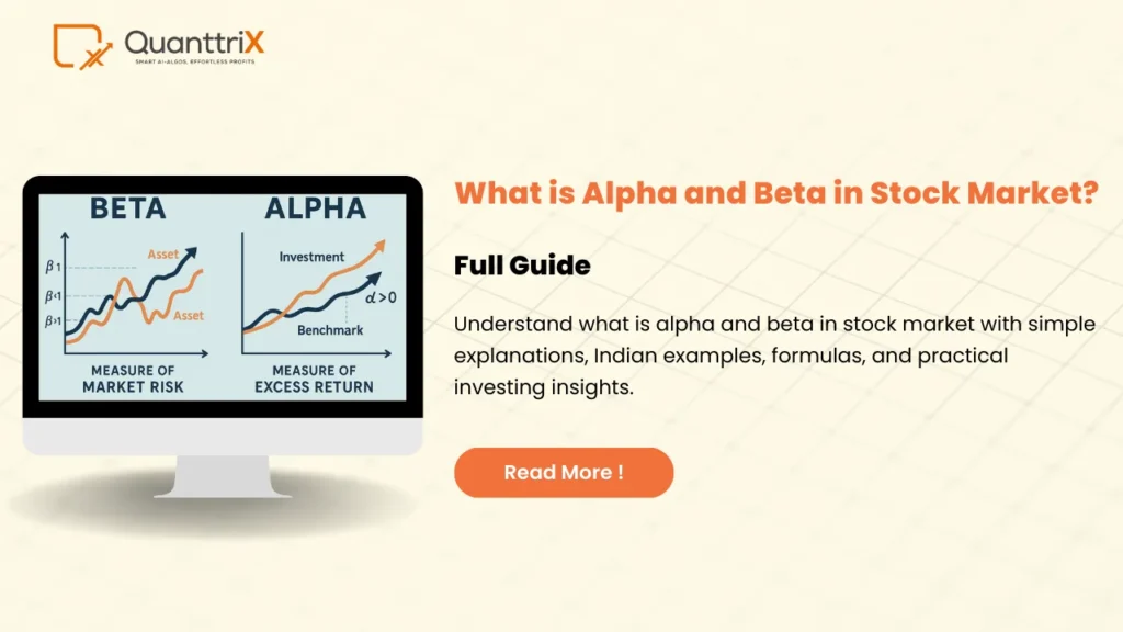 What is Alpha and Beta in Stock Market