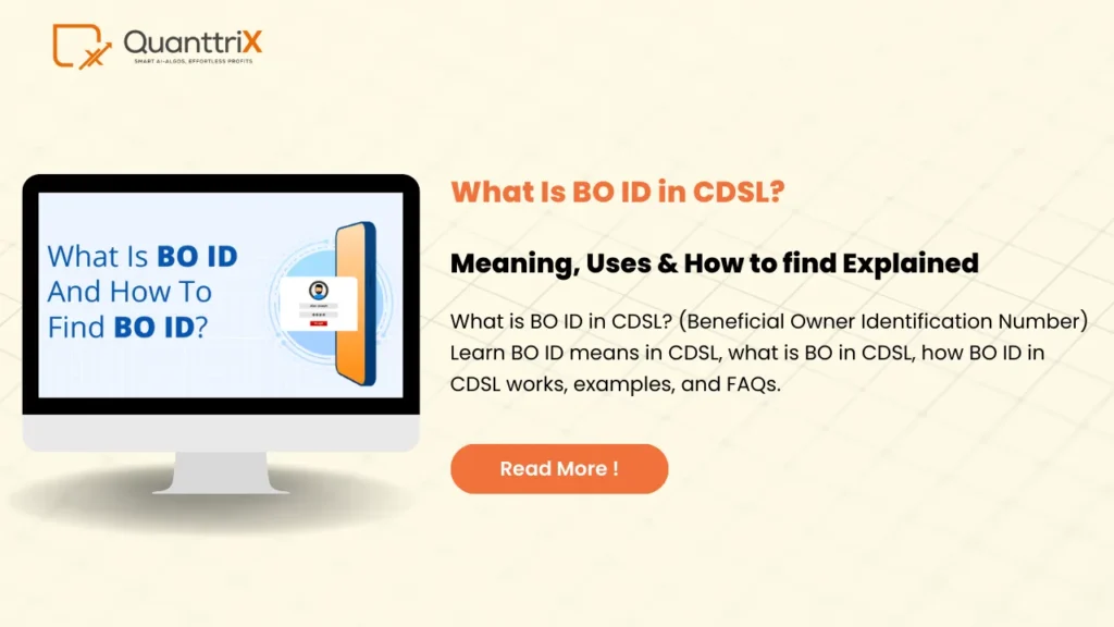 What Is BO ID in CDSL? Meaning, Uses & How to find Explained 1 What Is BO ID in CDSL